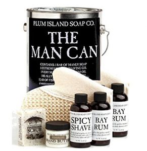 unique valentines gifts for men The Man Can All Natural Bath and Body Gift Set for Men