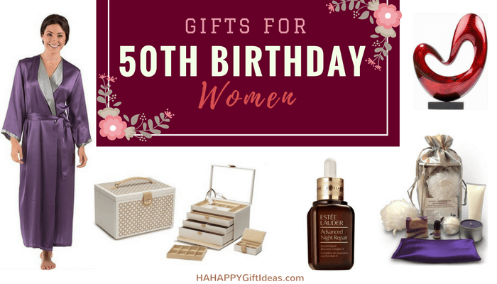 Birthday Gift For 50th Woman - Gift Ftempo