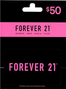 Forever 21 Gift Card