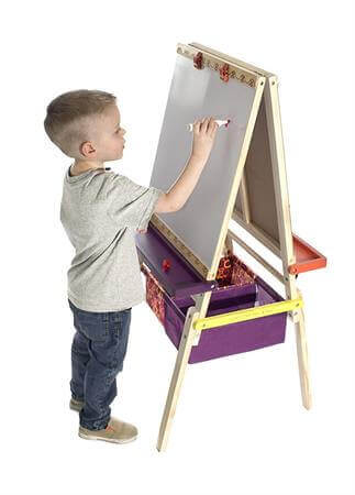 Best Gifts For a 5-Year-Old Boy B Toys Easel Does It Wooden Art Easel