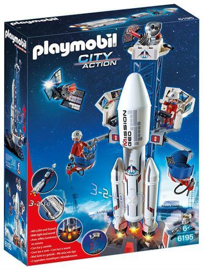 PLAYMOBIL Space Rocket with Launch Site