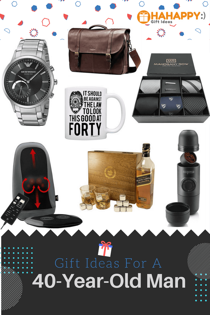 18 Great Gift Ideas for A 40-Year-Old-Man | HaHappy Gift Ideas