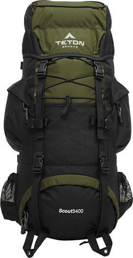 TETON Sports Scout 3400 Internal Frame Backpack