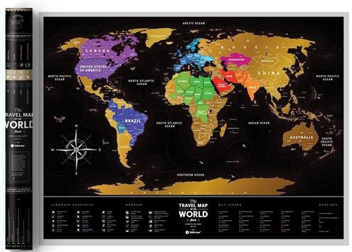 Black Scratch Places Off World Map