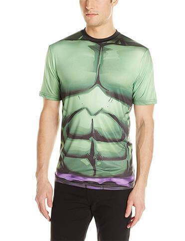 Marvel Incredible Hulk Men Verde Rock T Shirt