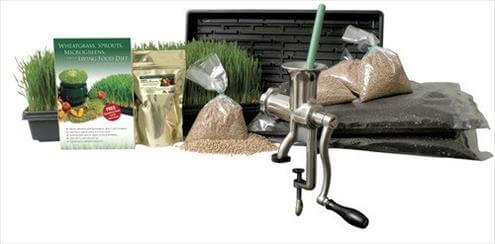 Organic Wheatgrass Growing Kit