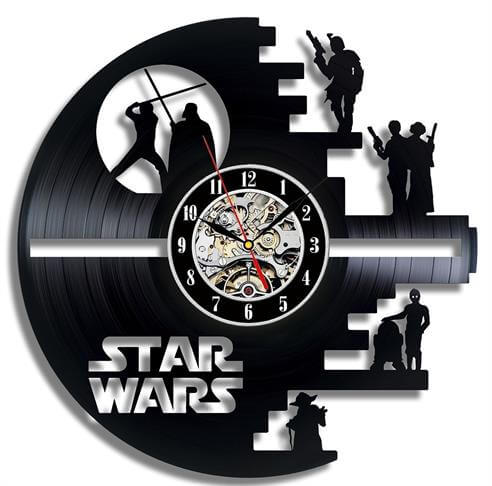 Star Wars Death Star Designed Wall Clock