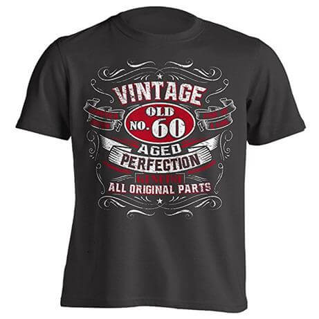Vintage Birthday Gift for Men Shirt