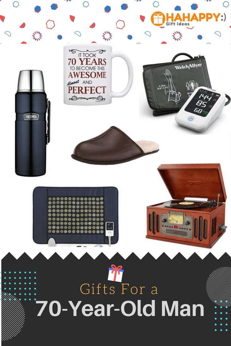 Gift Ideas For 70 Year Old / 28 Awesome Gifts For 70 Year Old Man (especially #12 ... : So find them a gift that's truly unique and personal such as bespoke brass sundials, vintage map cufflinks, a personalised print or a bracelet engraved with your own handwriting.