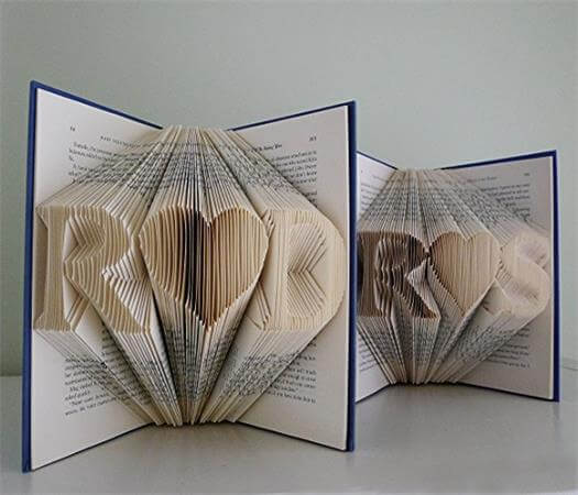 Creative Folded Paper Book