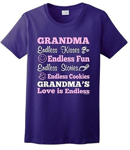 Grandma Endless Love Ladies T Shirt