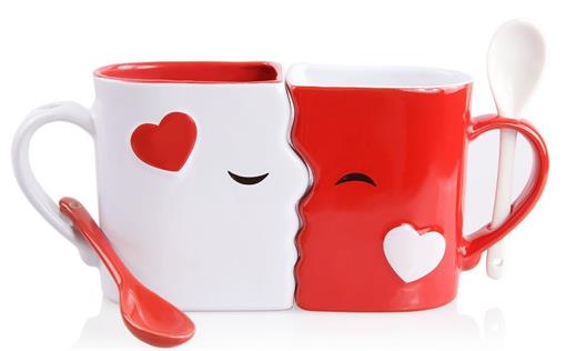 Kissing Mugs Set