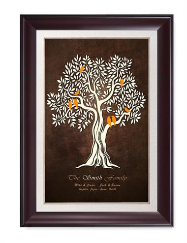 Personalized Family Tree DecoArts