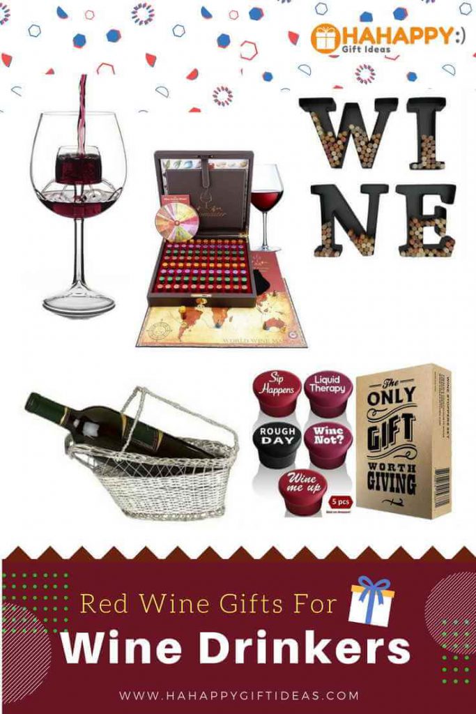 28 Red Wine Gifts For Wine Drinkers Unique & Cool HaHappy Gift Ideas