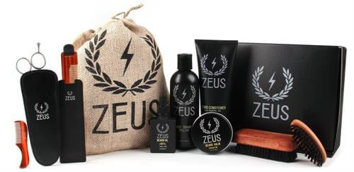 Zeus Ultimate Beard Care Kit Gift Set for Men