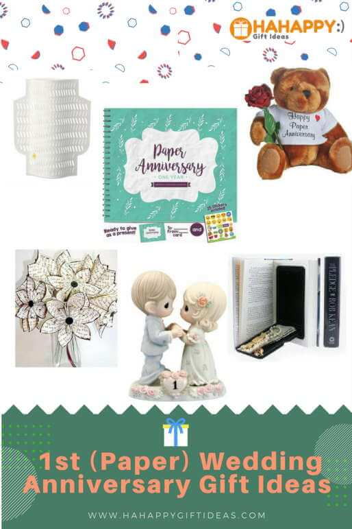 Romantic 1st Paper  Wedding  Anniversary  Gift Ideas  