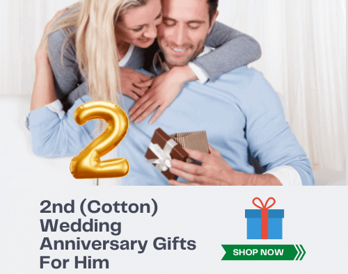 2nd Wedding Anniversary Gifts For Him (31 Unique Gifts That Will Make Your Husband Happy!)