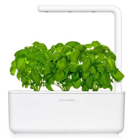 Indoor Fresh Herb Growing Kit With 3 Basil Cartridges