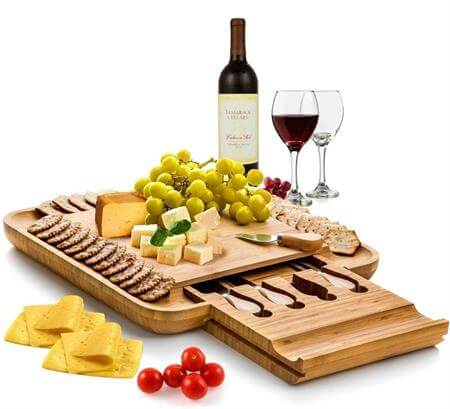 Natural Bamboo Cheese Board