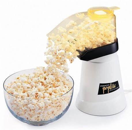 Presto 04820 PopLite Hot Air Popper Healthy Popcorn Home Maker