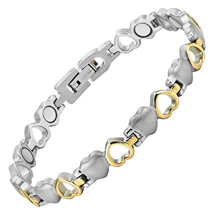 Womens Love Heart Therapy Bracelet