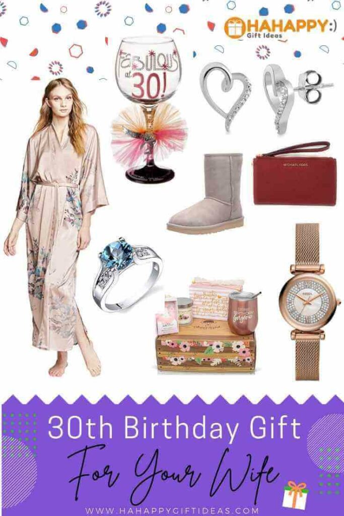 30th Birthday Gift Ideas For Wife - 27 Sweet Gifts That Will Get Her Smiling