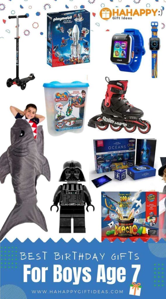 Gifts For Boys Age 7 - From Fun To Non-Toys Gifts That He'll Love