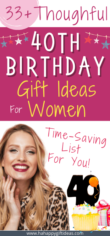 Best Gift Ideas For A 40 Year Old Woman pin5