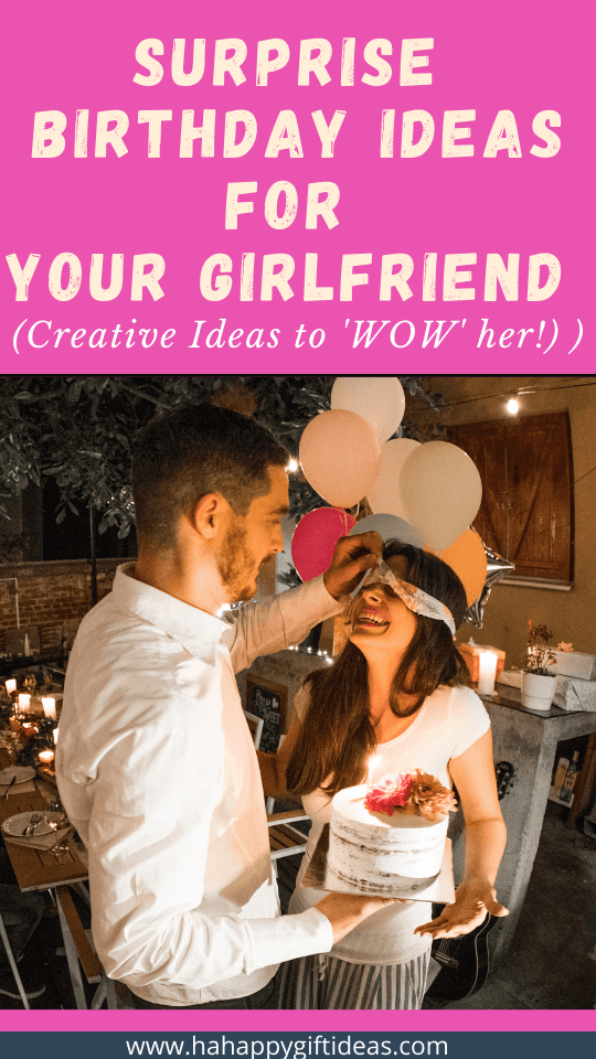 Surprise Birthday Ideas For Girlfriend