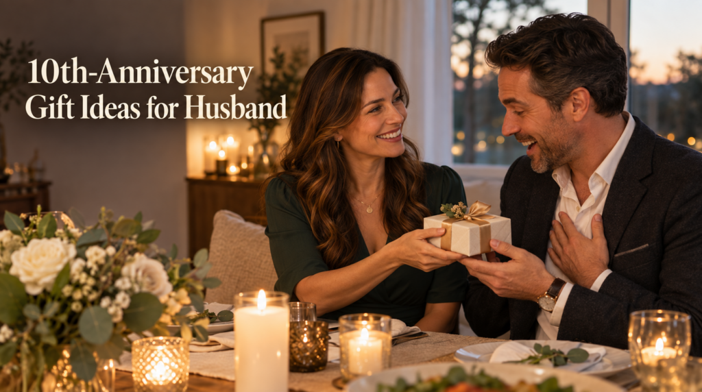 10th-Anniversary Gift Ideas for Husband: Unique and Thoughtful Gifts 1 10th Anniversary Gift Ideas for Husband