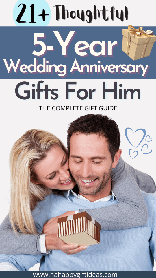 5-Year Wedding Anniversary Gifts For Him