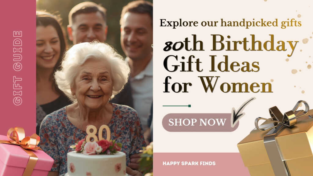 Best Gift for 80-Year-Old Woman (80th birthday Gift Ideas That She'll Love) 1 80th birthday gift for women 2