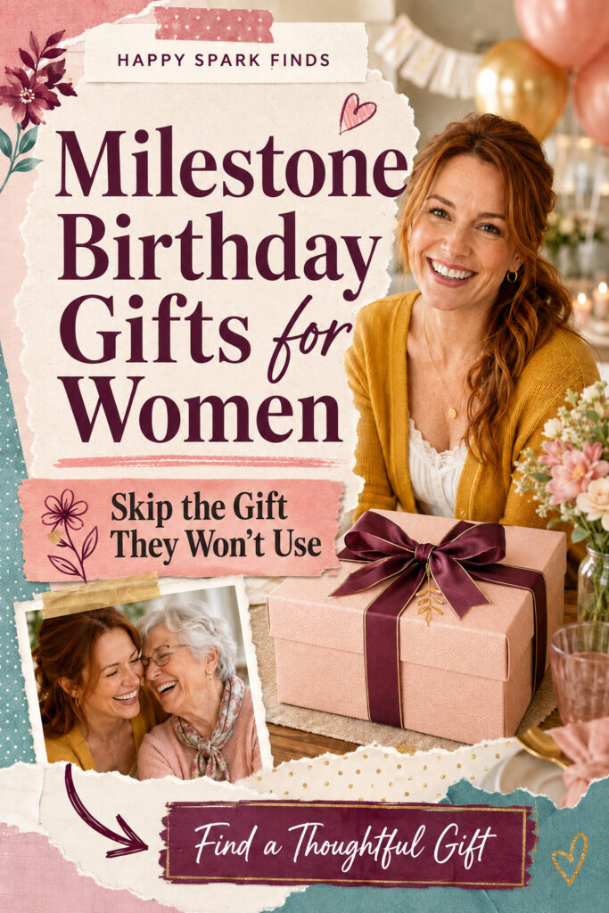 Milestone Birthday Gifts for Women